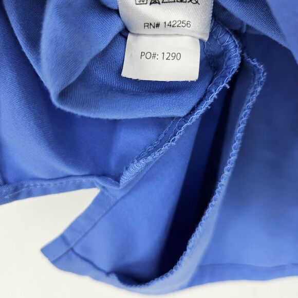 Figs Scrub Top Womens Extra Small Casma Three Pocket Technical Healthcare Blue - Picture 9 of 11